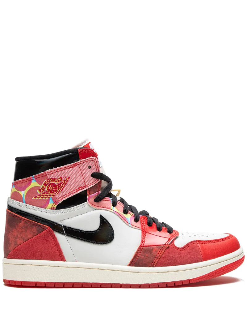 "Tênis Spider-Man Across the Spider-Verse x Air Jordan 1 ""Next Chapter"""