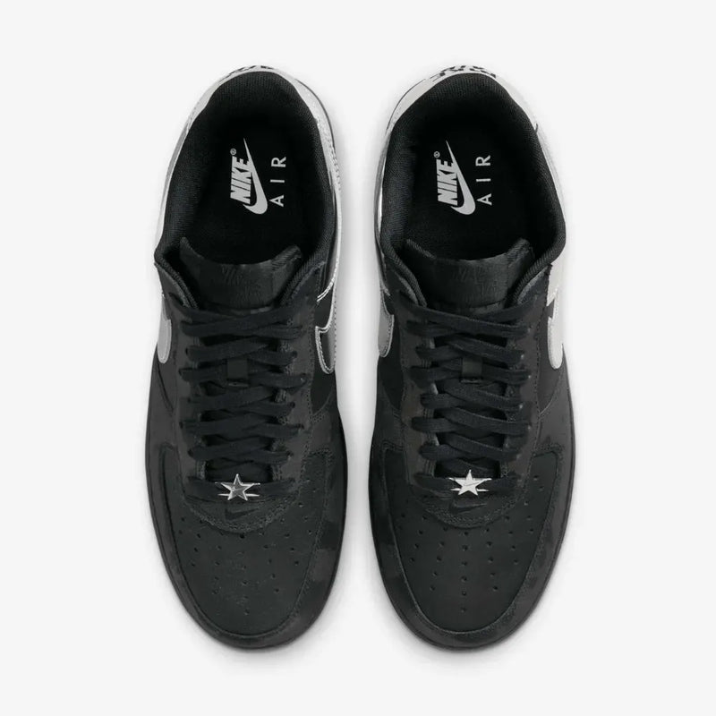 Nike Air Force 1 Low Black Metallic Silver