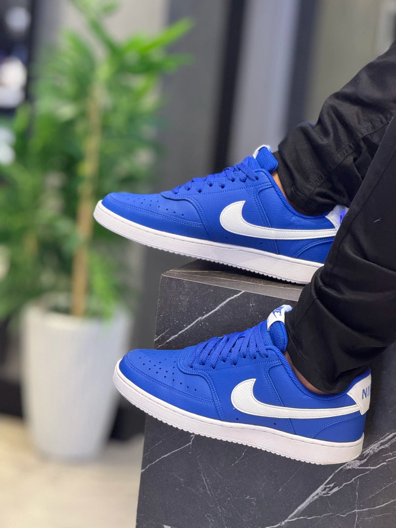 Tênis Nike Court Vision Azul Royal Low Next Nature Masculino