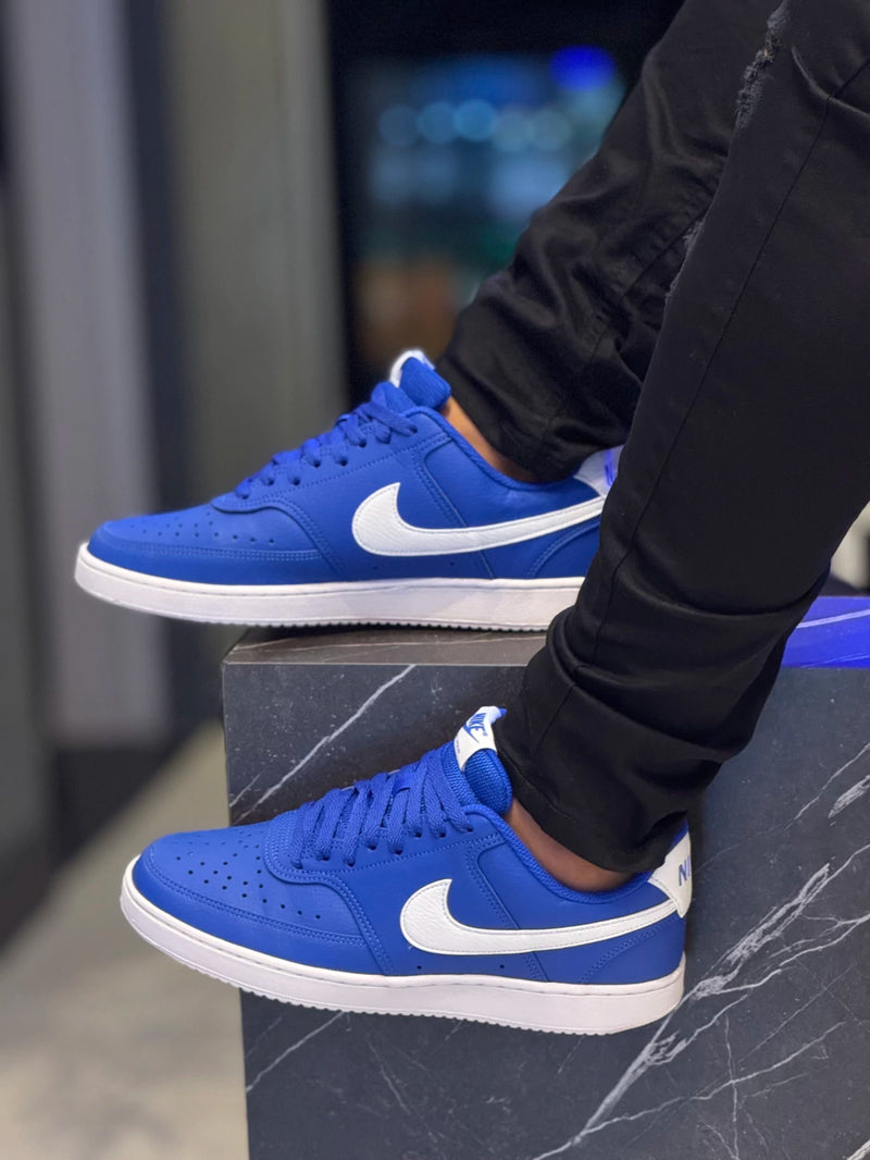 Tênis Nike Court Vision Azul Royal Low Next Nature Masculino